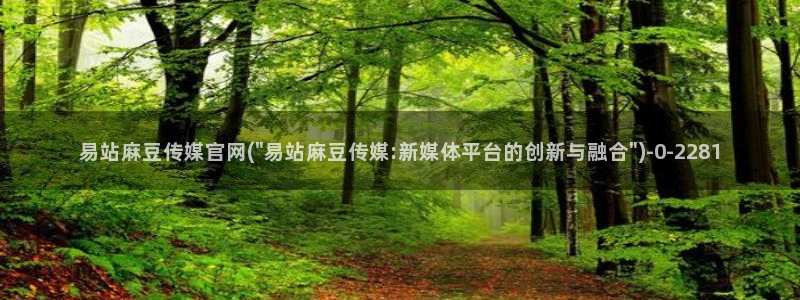 麻豆传媒官网介绍：易站麻豆传媒官网(\