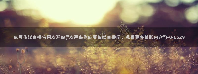 台湾麻豆传媒官网链接：麻豆传媒直播官网欢迎你(\